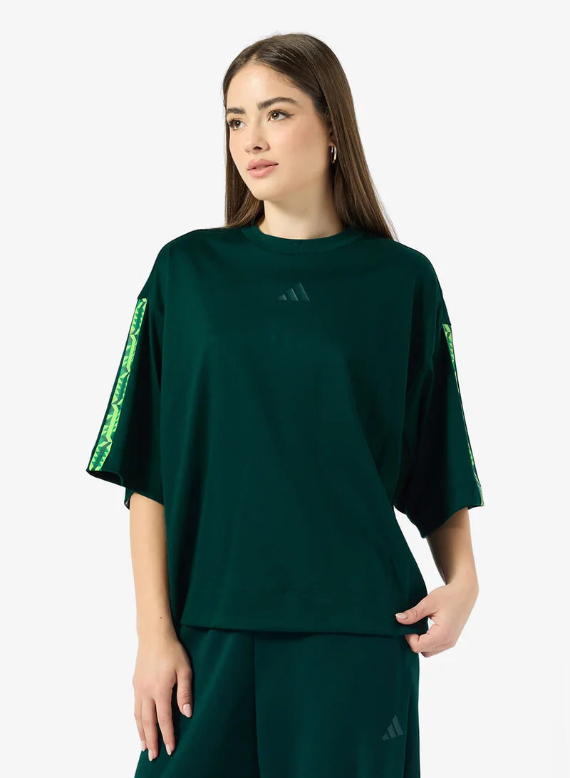 اديداس Soft Lux Loose T-Shirt